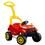 Carro Bandeirante Smart Car 2 em 1 468 - Vermelho/Amarelo