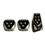 Kit Tunig Luxcar 5552 - 6 Peças - Preto