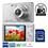 Câmera Digital Sony Cyber-shot DSC-W530/S Prata c/ 14.1 MP, LCD 2.7", Foto Panorâmica, Smile Shutter e Face Detection + Memory Stick de 4GB