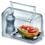 Refrigerador Electrolux Frost Free Duplex Celebrate Blue Touch DFW50 c/ Dispenser de água - 428 L