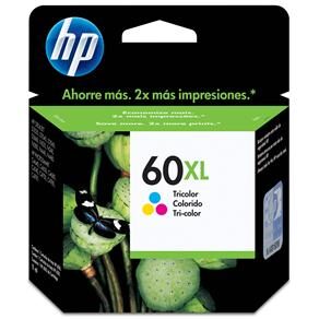 Cartucho de Tinta HP 60XL CC644WB Tricolor
