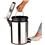 Lixeira Tramontina c/ Pedal e Balde Inox - 3 L