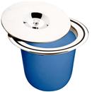 Lixeira p/ Granito Tramontina c/ Tampa Inox - 8 L