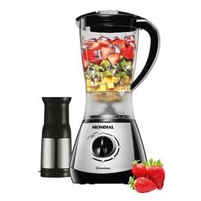 Liquidificador Mondial Premium L-51 Prata/Preto - 400 W