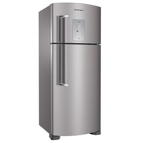Refrigerador Brastemp Frost Free Duplex Ative! BRM48NR c/ Controle Eletrônico - 403L - Inox