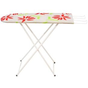 Mesa de Passar Metalmix Loretta c/ Tampo de Madeira - Branco