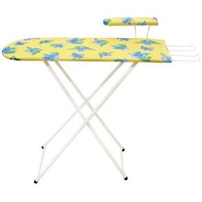 Mesa de Passar Metalmix Loretta Super c/ Tampo de Madeira - Branco