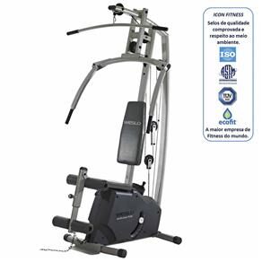 Estação de Musculação Weslo Activate 5.9 c/ 27 Opções de Exercícios - Grafite/Cinza