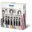 Faqueiro Tramontina Cor&Cor 42 Peças Preto - Inox