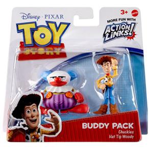 Bonecos Mattel Toy Story 3 Pack c/ Woody & Palhaço R7116/V0775