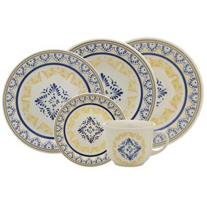 Aparelho de Jantar e Chá Biona La Reina J5916408 - 30 Peças