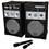 Caixa de Som TRC TRC-340 2.0 c/ Entrada USB e Slot p/ Cartão - 100 W