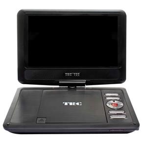 DVD Portátil c/ Tela LCD 9" TRC TRC-195 c/ TV Analógica, Entrada USB e Slot p/ Cartão