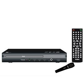 DVD Player Karaokê TRC DVD-170 Compacto c/ Entrada USB