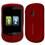 Celular Desbloqueado Alcatel OT710 Vermelho Dual Chip c/ Câmera 2MP, MP3, Rádio FM, Bluetooth, Touchscreen e Fone de Ouvido