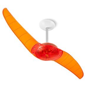 Ventilador de Teto Spirit 200 Tangerina