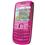 Celular Desbloqueado Claro Nokia C3 Rosa com Câmera 2MP, QWERTY, Wi-Fi, MP3, FM, Bluetooth, Fone de Ouvido e Cartão 2GB