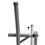 Simulador de Caminhadas Metalmix Line Fitness - Prata