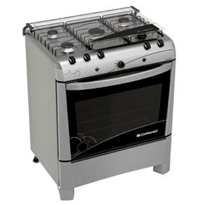 Fogão Continental 5 Bocas Novitá FGCT005PN - Inox