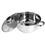Conjunto de Panelas Richwell c/ Tampa de Vidro e Saída de Vapor - 5 Peças + Conjunto p/ Lasanha Euro Home IN0341 c/ 3 Peças