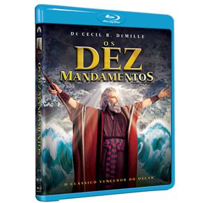 Blu-Ray - Os Dez Mandamentos - Duplo
