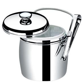 Balde p/ Gelo Brinox Arienzo 1653/100 c/ Tampa e Pinça - 1,5L