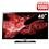TV 40" Slim LED Samsung Série D5000 UN40D5000 Full HD c/ Entradas HDMI e USB e Conversor Digital