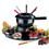 Conjunto p/ Fondue Brinox 1249/116 c/ Base Giratória - 17 Peças