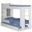 Treliche Ditália CM-15 com 1 Porta e 1 Prateleira - Branco