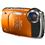 Câmera Digital Fujifilm XP30 Laranja c/ 14MP, LCD 2.7", Zoom Óptico 5x, Vídeo HD (720p), Detector de Faces, À prova de água, queda, frio e poeira