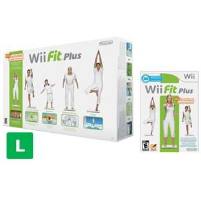 Jogo Wii Fit Plus com Wii Balance Board - Wii