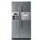 Refrigerador Side by Side Bosch KAN60A40J c/ Home Bar - 504L - 110V - Inox