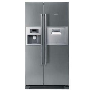 Refrigerador Side by Side Bosch KAN60A40J c/ Home Bar - 504L - 110V - Inox