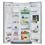 Refrigerador Side by Side Bosch KAN60A40J c/ Home Bar - 504L - 110V - Inox