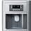 Refrigerador Side by Side Bosch KAN60A40J c/ Home Bar - 504L - 110V - Inox