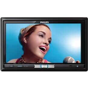 DVD Automotivo Philips CED1700 c/ Tela 7", Entrada USB, Slot p/ Cartão e Bluetooth