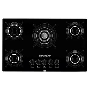 Cooktop a Gás 5 Bocas Brastemp Ative! Four Crown BDD76AE