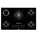 Cooktop a Gás 5 Bocas Brastemp Ative! Four Crow...