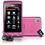 Celular Desbloqueado LG KP570 Cookie Rosa c/ Câmera 3MP, MP3, Touch Screen, Bluetooth e Cartão 1GB