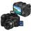 Câmera Digital Fujifilm Finepix S2800 HD Preta c/ 14MP, LCD 3.0", Zoom Óptico 18x, Vídeo em HD e Detector de Faces + Cartão SD 2GB