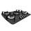 Cooktop a Gás 5 Bocas Continental Decore CTGCT070E50GL - Preto
