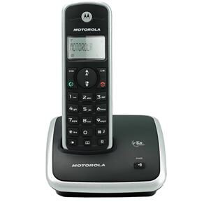 Telefone sem Fio Motorola FOX 1000S Preto Digital com Identificador de Chamadas