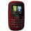 Celular Desbloqueado Alcatel OT255 Vermelho c/ Rádio FM, Viva Voz,  QWERTY, Dual Chip e Fone de Ouvido