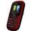 Celular Desbloqueado Alcatel OT255 Vermelho c/ Rádio FM, Viva Voz,  QWERTY, Dual Chip e Fone de Ouvido