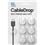 Kit Organizador de Cabos Bluelounge CD-BL c/ 6 unidades - Branco