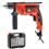 Furadeira de Impacto 1/2" Black&Decker TM650K c/ Maleta Plástica - 650W 
