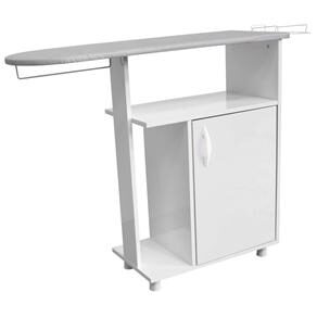 Móvel p/ Passar Roupa Multivisão c/ Porta e Prateleira