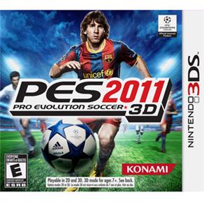 Jogo Pro Evolution Soccer 2011 3D - 3DS
