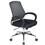Cadeira Home Office Mike com Encosto em Nylon e Função Relax - Cinza - Importado