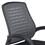 Cadeira Home Office Mike com Encosto em Nylon e Função Relax - Cinza - Importado
